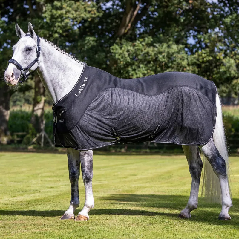 LeMieux Kudos Mesh Sports Cooler Rug - Black