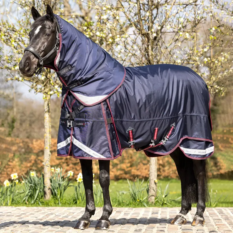 LeMieux Kudos Thermo Layer Turnout Rug 100g - Navy