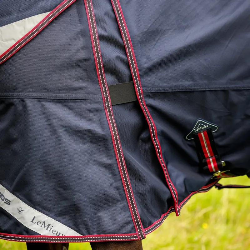 LeMieux Kudos Thermo Layer Turnout Rug 300g - Navy-1