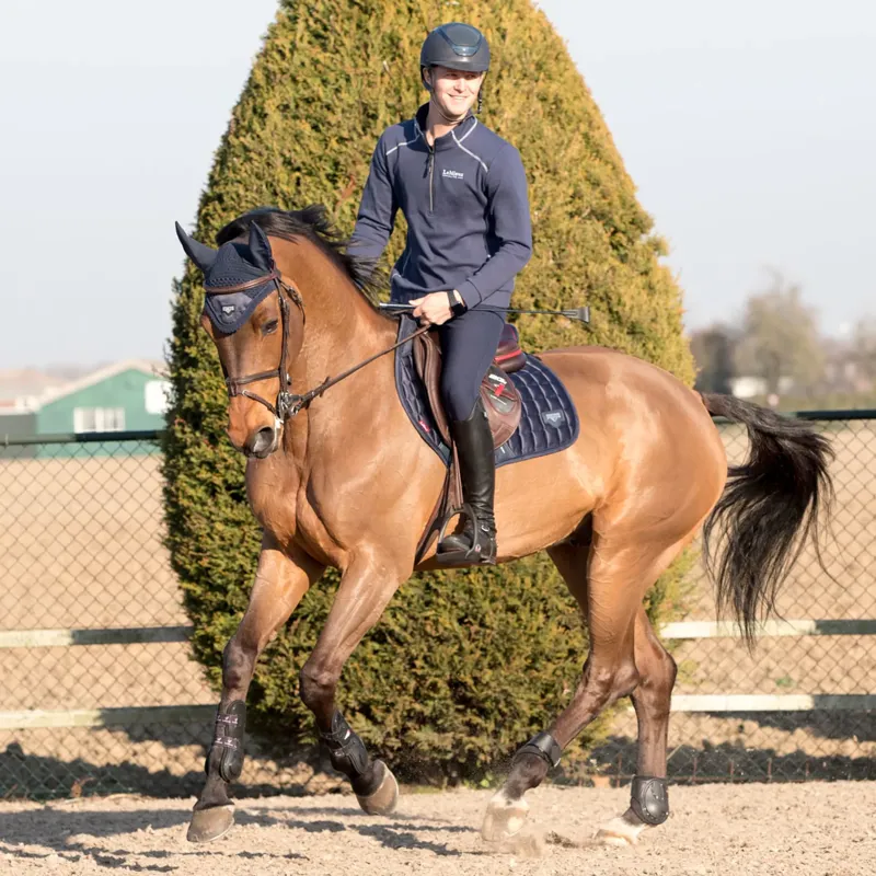 LeMieux Loire Fly Hood - Navy-1