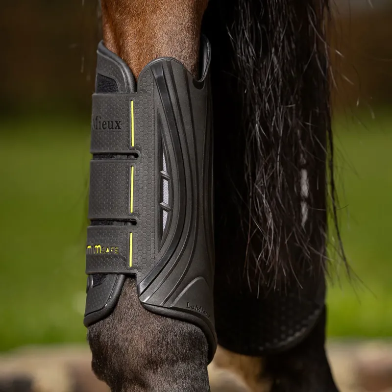 LeMieux MIMsafe XC Boot Hind - Black-3