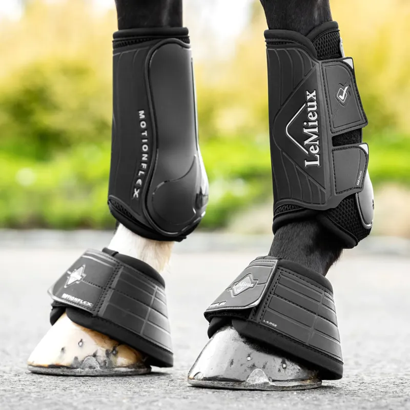 LeMieux Motionflex Over Reach Boot - Black-1