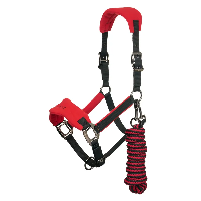 LeMieux Vogue Headcollar and Leadrope - Chilli