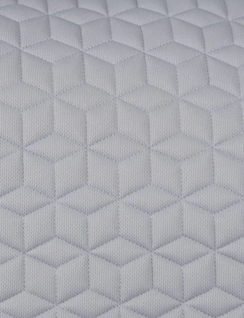 WeatherBeeta Suede Elite Air-Tec Dressage Saddle Pad - Soft Lilac-3