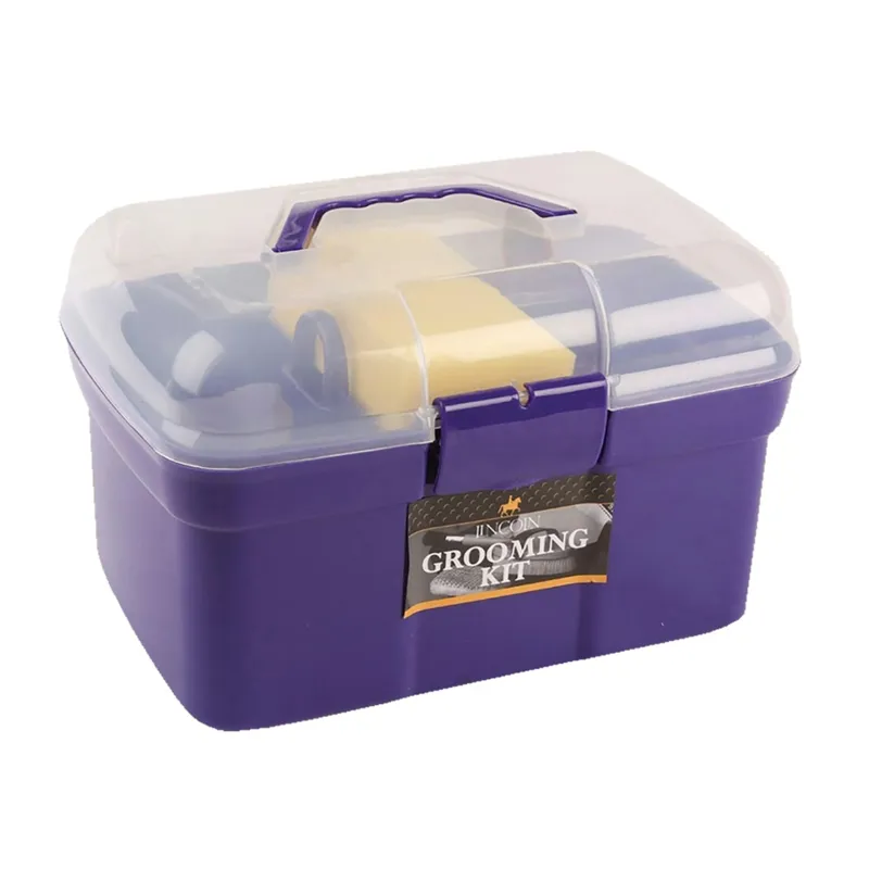 Lincoln Grooming Kit - Purple