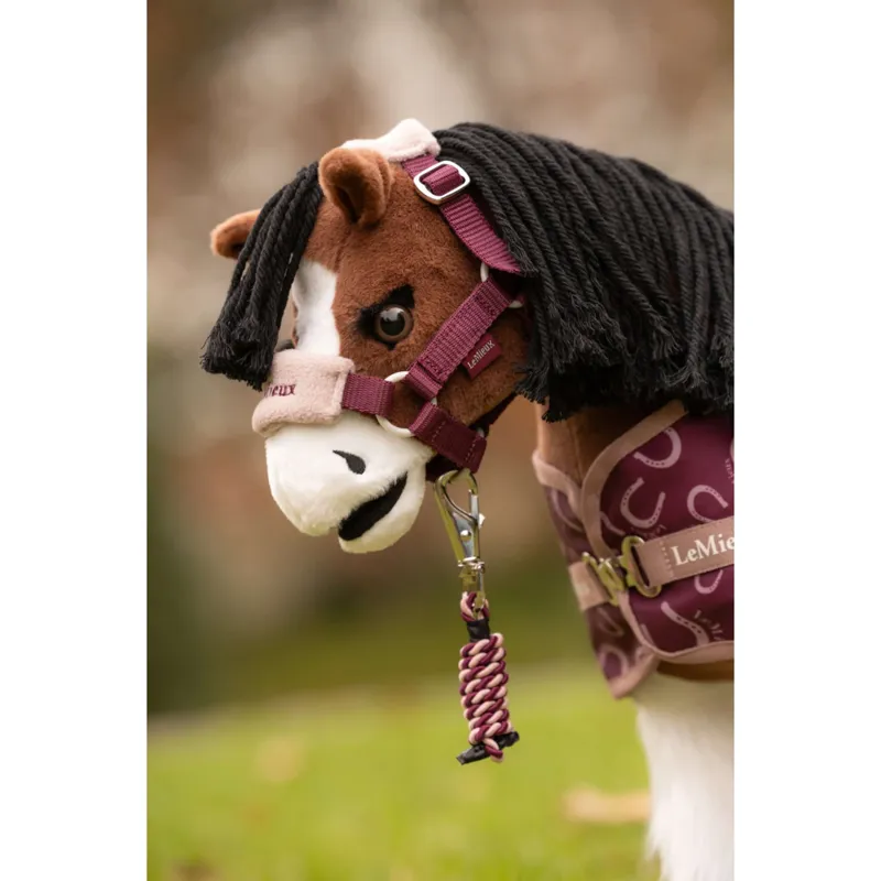 LeMieux Toy Pony Printed Ripstop Rug - Blackberry-1
