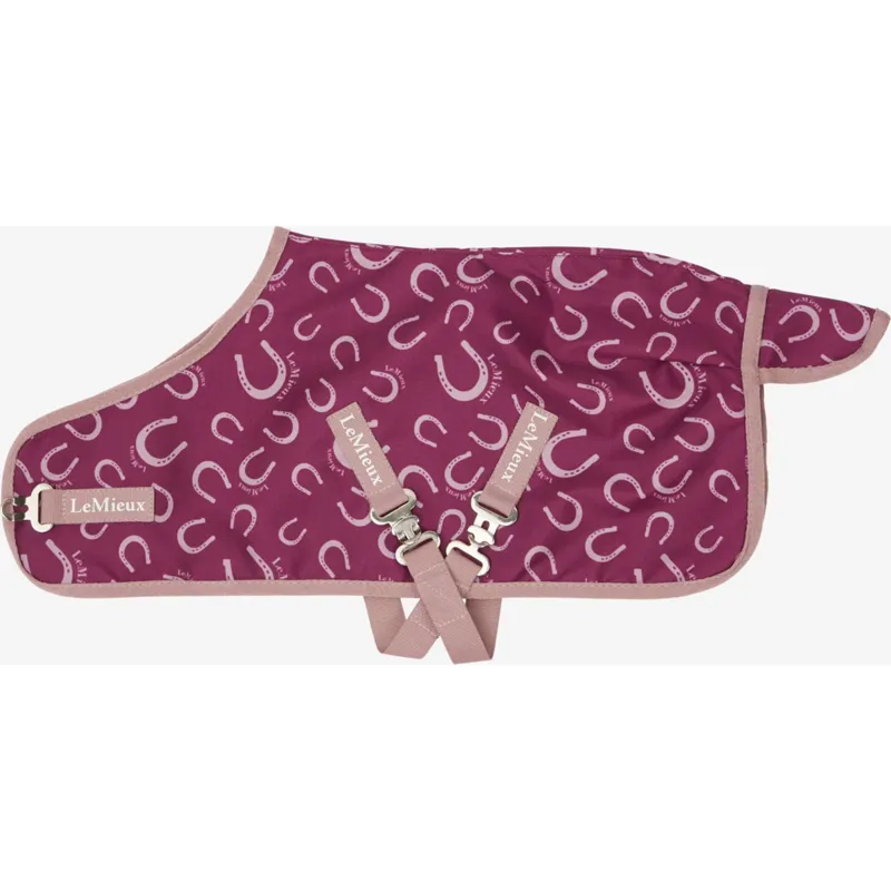 LeMieux Toy Pony Printed Ripstop Rug - Blackberry