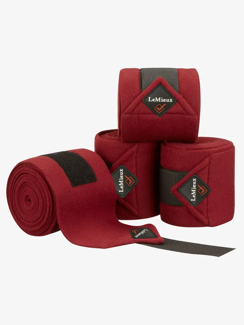 LeMieux Classic Polo Bandages - Burgundy 