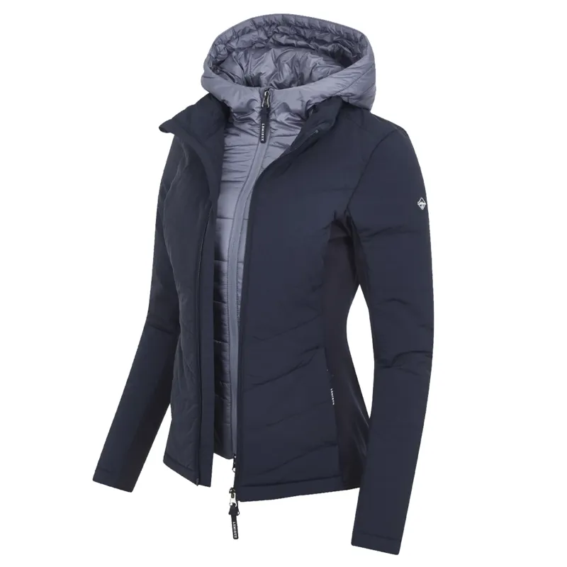 LeMieux Ladies Brioney Hybrid Jacket - Navy-1
