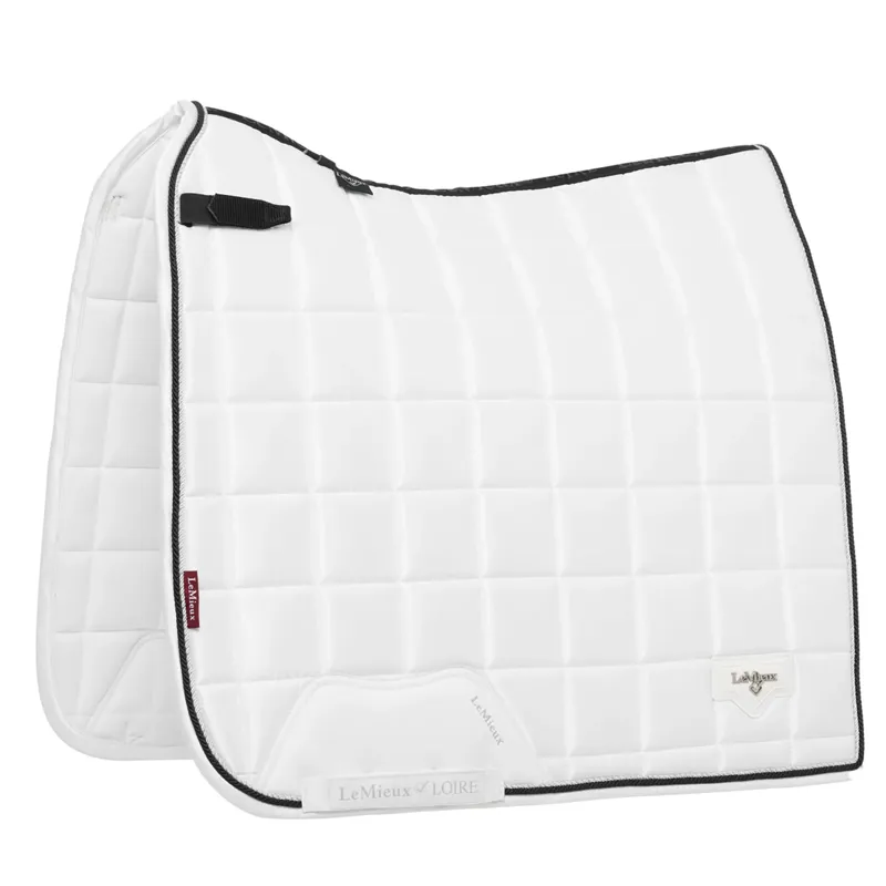 LeMieux Loire Dressage Square - White/Black