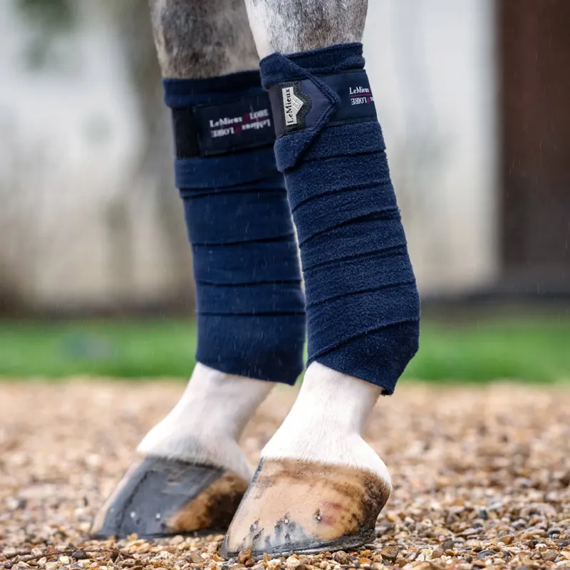 LeMieux Loire Polo Bandages - Navy Large-1