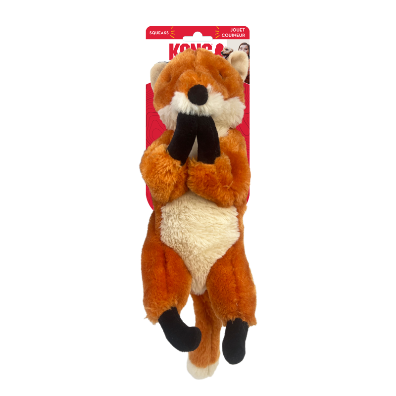 KONG Wild Low Stuff - Fox -1