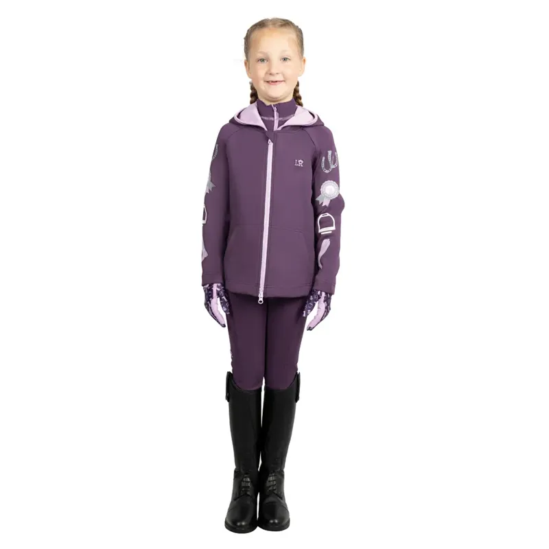 Little Rider Giddy Up Gymkhana Zip Jacket - Purple/Lilac-2