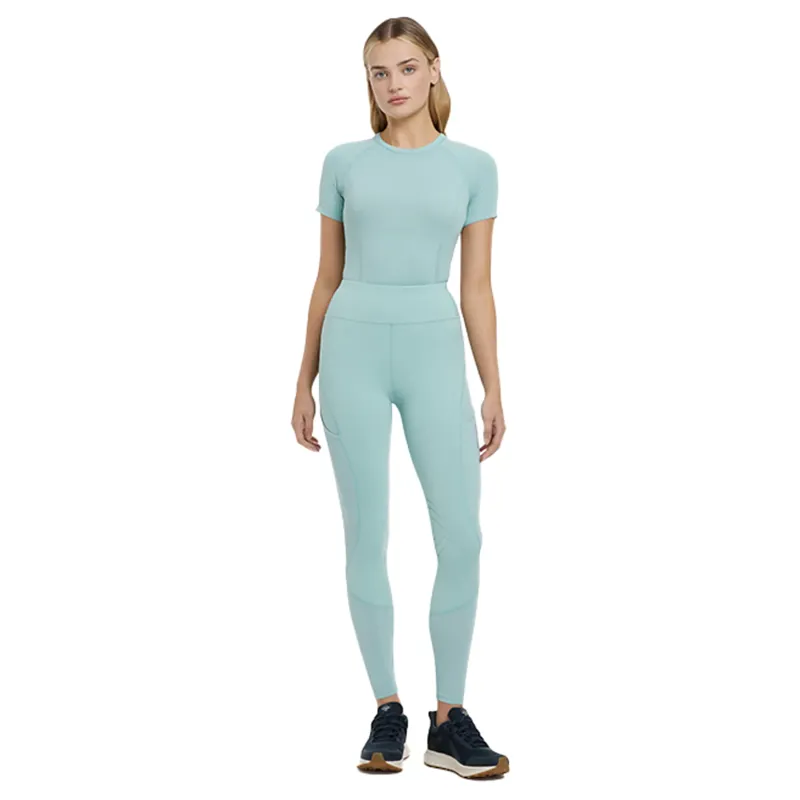 LeMieux Lydia Mesh Leggings - Aqua-6