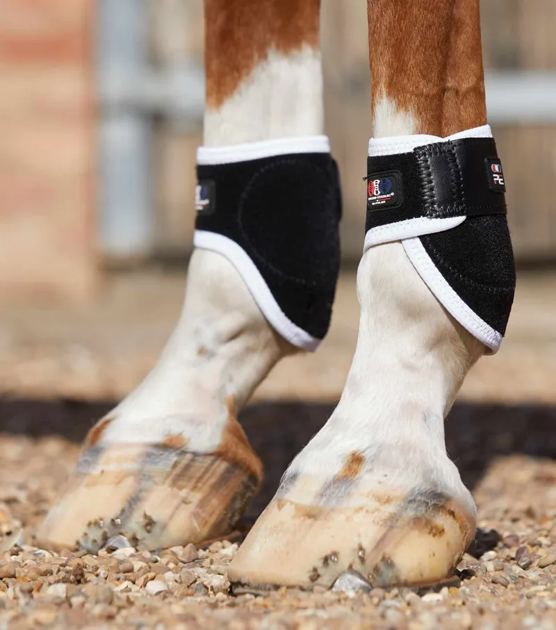 Premier Equine Magni-Teque Magnetic Fetlock Boots - Black-1