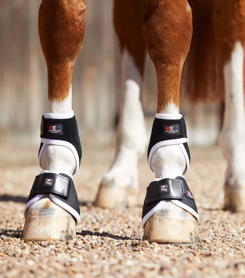 Premier Equine Magni-Teque Magnetic Hoof Boots - Black-2
