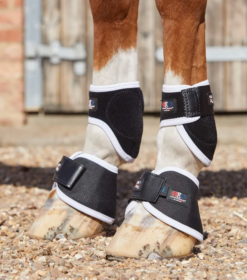 Premier Equine Magni-Teque Magnetic Hoof Boots - Black-3