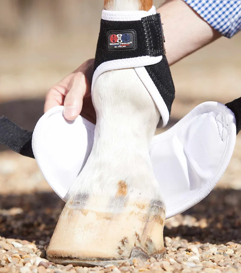 Premier Equine Magni-Teque Magnetic Hoof Boots - Black-5