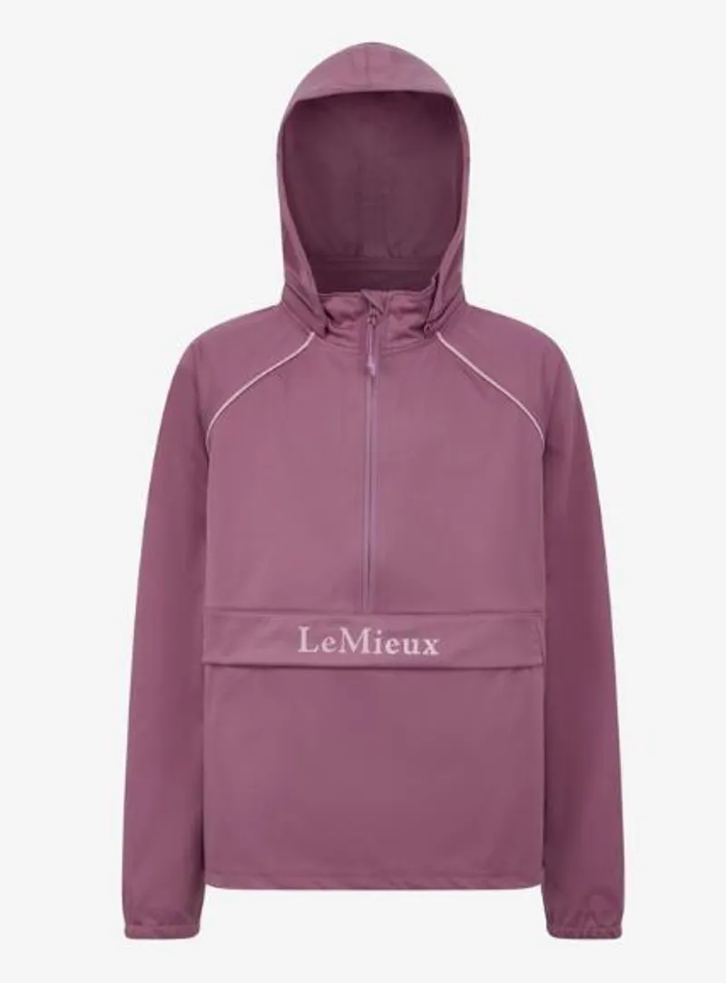 LeMieux Young Rider Paige Quarter Zip Waterproof Jacket - Mallow