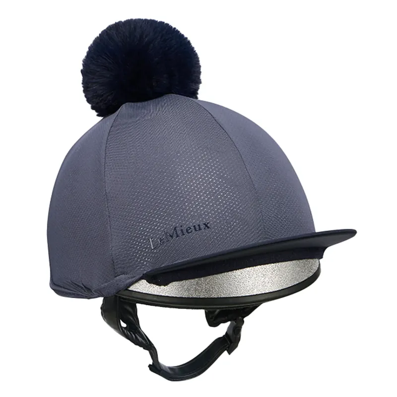 LeMieux Maria Mesh Hat Silk - Dusk Blue-5