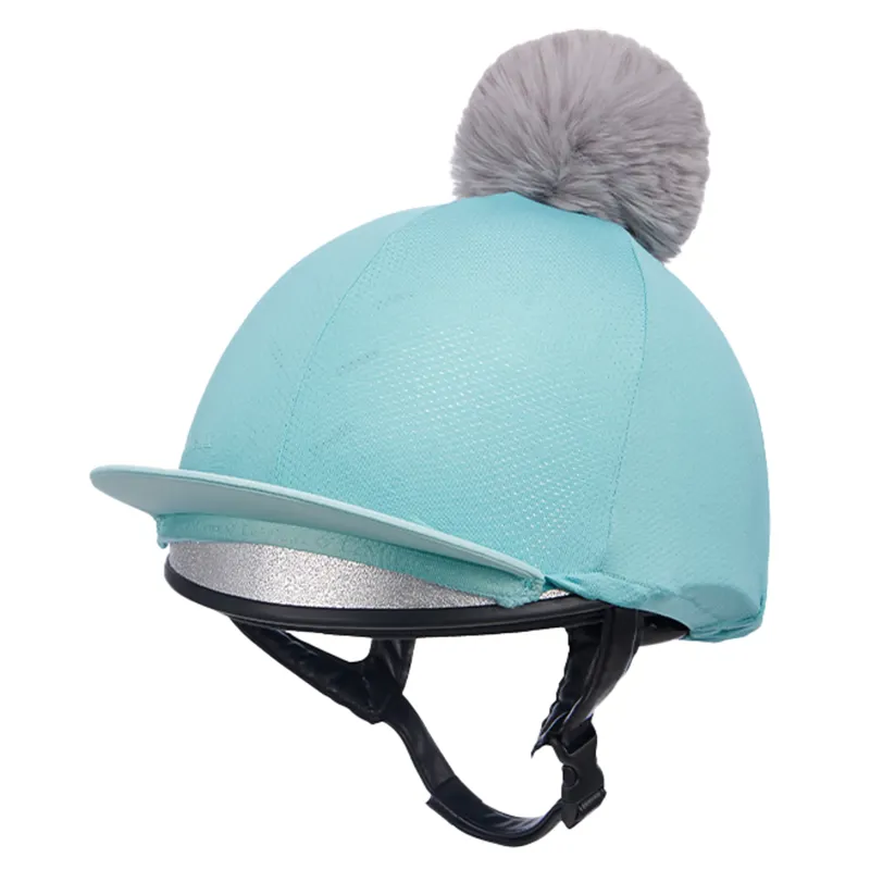 LeMieux Maria Mesh Hat Silk - Lagoon-2