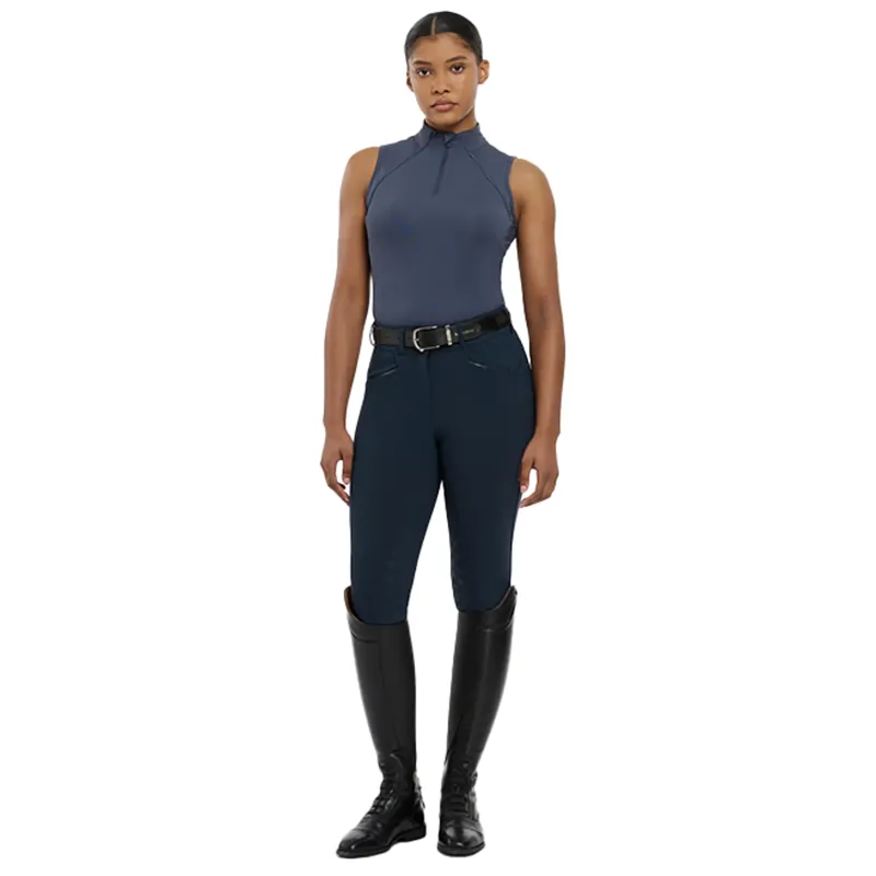 LeMieux Maria Mesh Ladies Sleeveless Base Layer - Dusk Blue-4