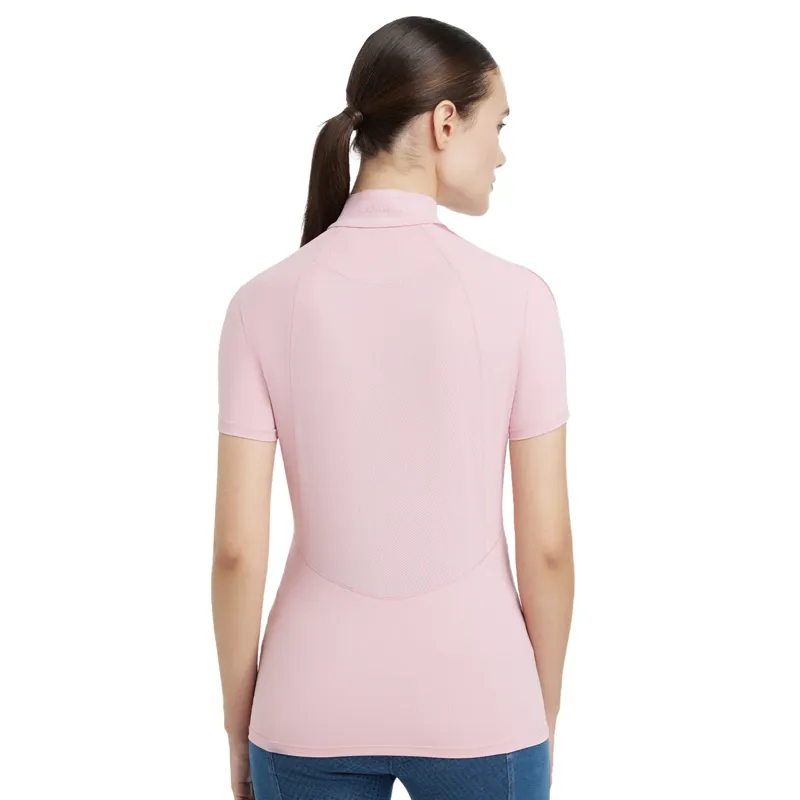 LeMieux Maria Mesh Ladies Short Sleeve Base Layer - Blossom-4