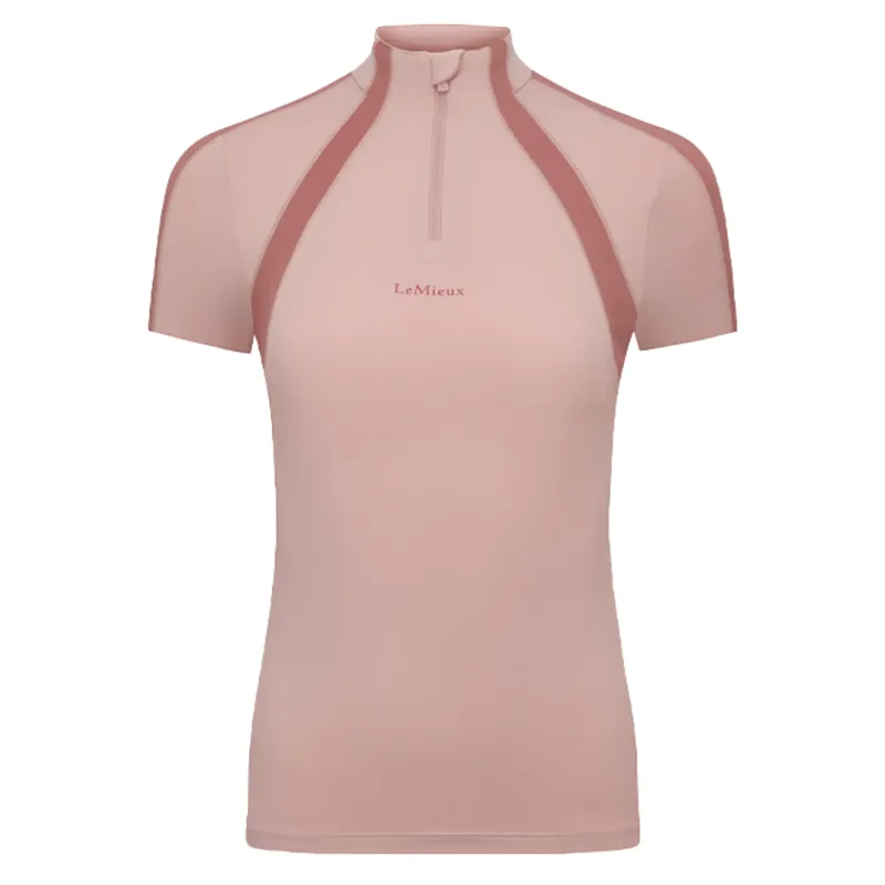 LeMieux Maria Mesh Ladies Short Sleeve Base Layer - Blossom