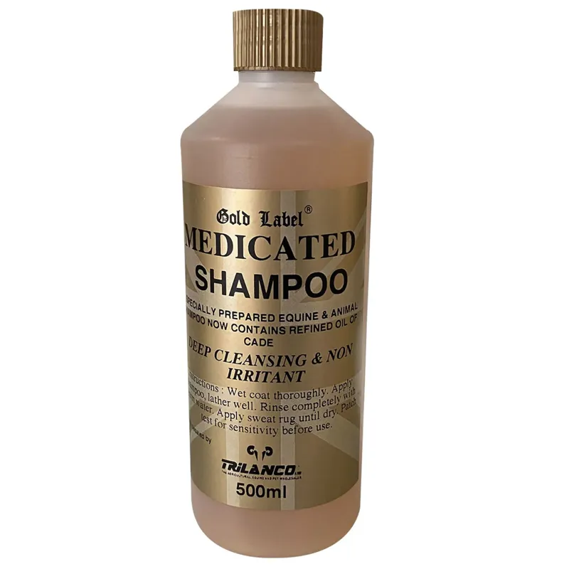 Gold Label Medicated Shampoo - 500 ml