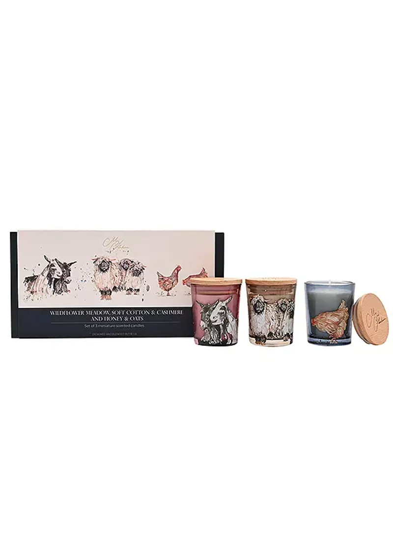 Meg Hawkins Mini Candle Set - The Farm 3 Pack