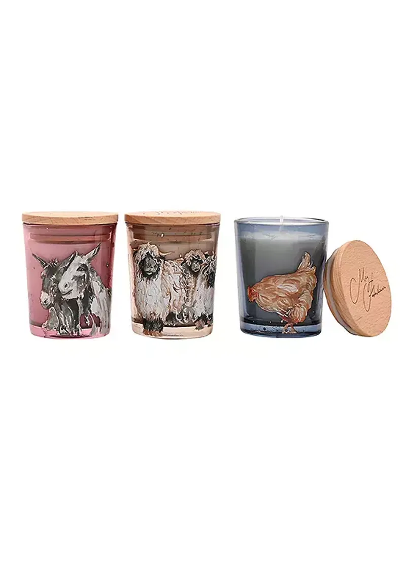 Meg Hawkins Mini Candle Set - The Farm 3 Pack-1