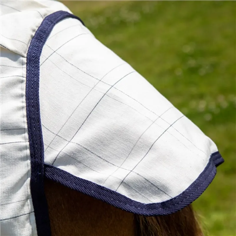 Shires Bridleway Metabug Summer Combo Rug - White-2
