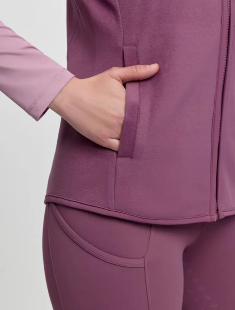 LeMieux Roberta Fleece Gilet - Mallow-1