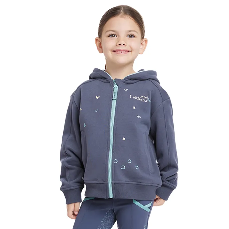 LeMieux Mini Charlie Zip Through - Dusk Blue-3