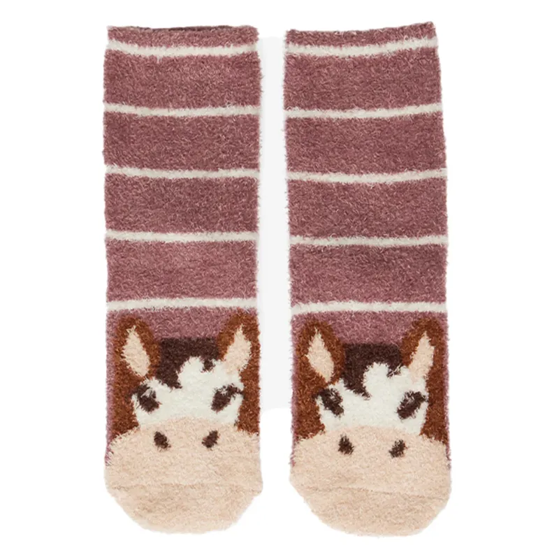 LeMieux Mini Fluffy Character Socks - Duke