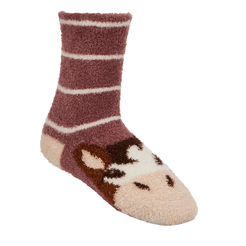LeMieux Mini Fluffy Character Socks - Duke-1