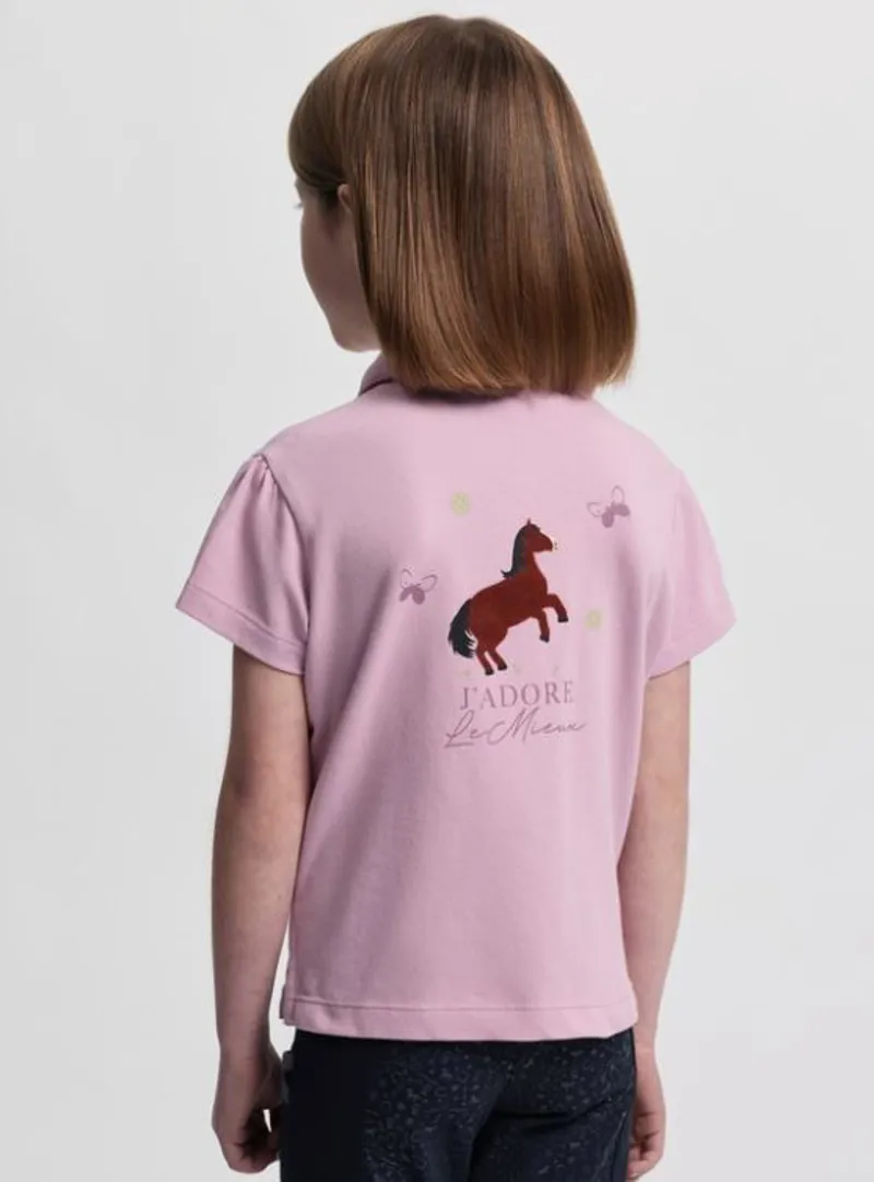 LeMieux Mini Polo Shirt - Fondant-1