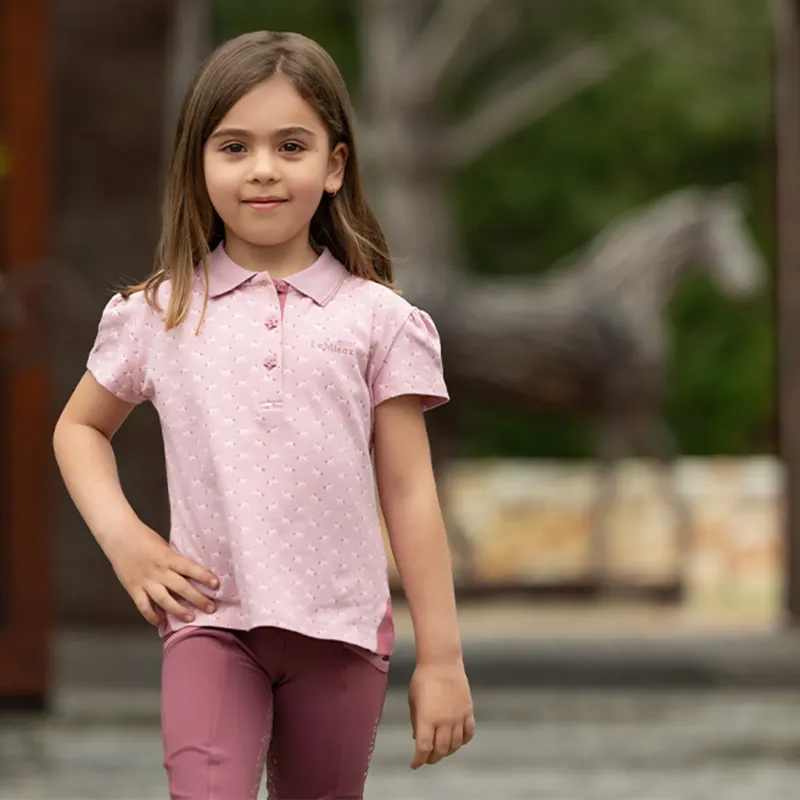 LeMieux Mini Polo Shirt - Blossom-6