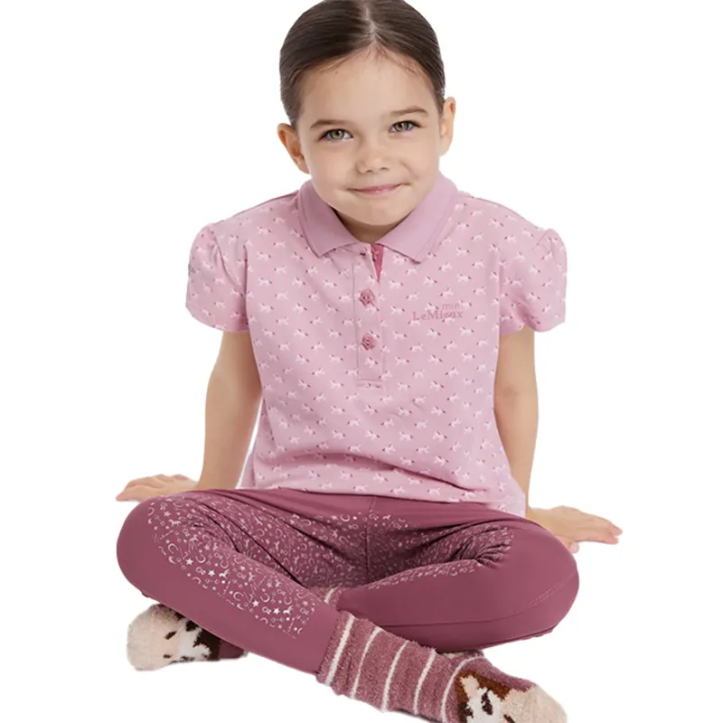 LeMieux Mini Polo Shirt - Blossom-5