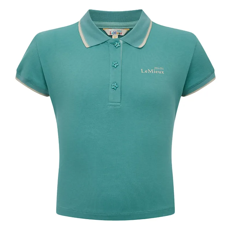LeMieux Mini Polo Shirt - Lagoon