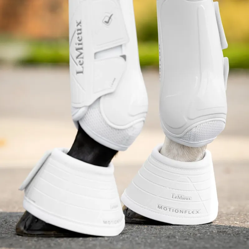 LeMieux Motionflex Over Reach Boot - White-1