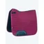 LeMieux Suede Dressage Square Saddle Pad - Mulberry