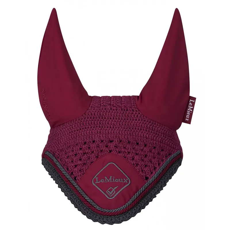 LeMieux Classic Fly Hood - Mulberry-1