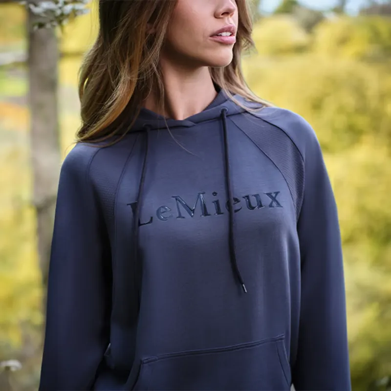 LeMieux Nadine Ladies Hoodie - Dusk Blue-5
