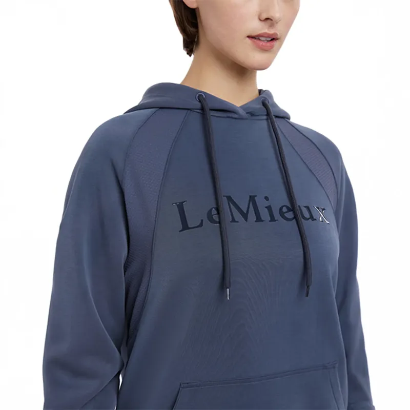 LeMieux Nadine Ladies Hoodie - Dusk Blue-1