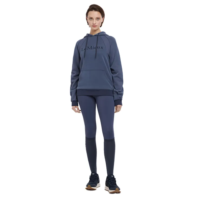 LeMieux Nadine Ladies Hoodie - Dusk Blue-2