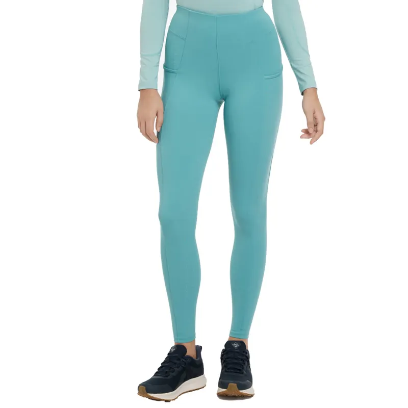 LeMieux Naomi Ladies Pull On Breeches - Lagoon-1