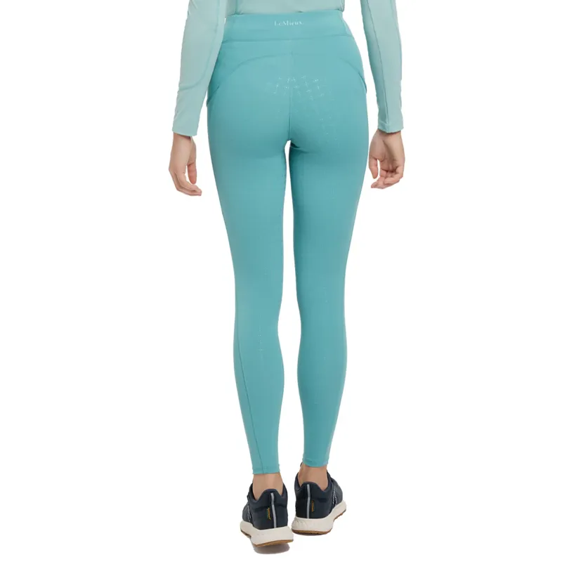 LeMieux Naomi Ladies Pull On Breeches - Lagoon-2