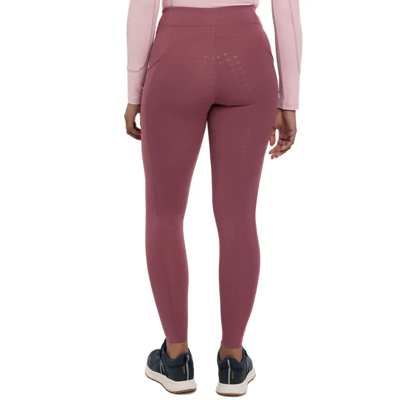 LeMieux Naomi Ladies Pull On Breeches - Rosewood-4