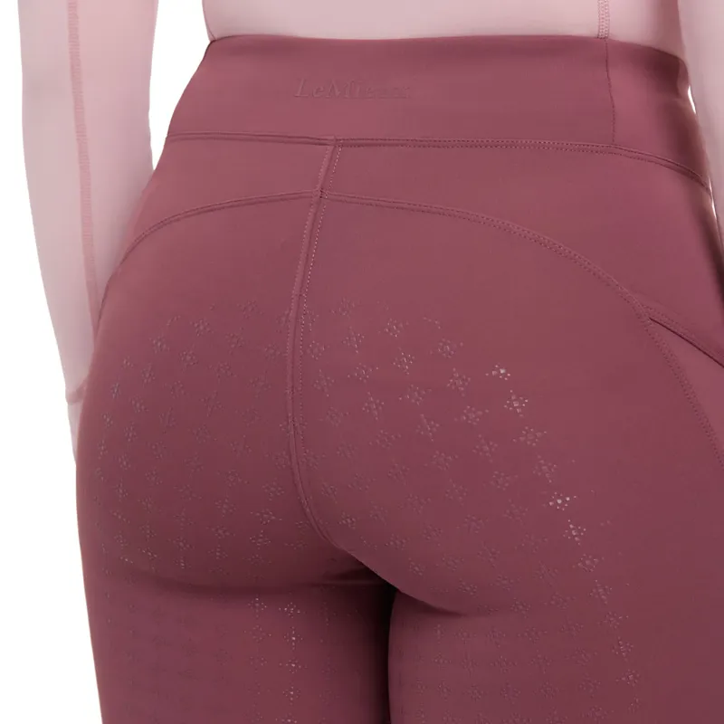 LeMieux Naomi Ladies Pull On Breeches - Rosewood-5